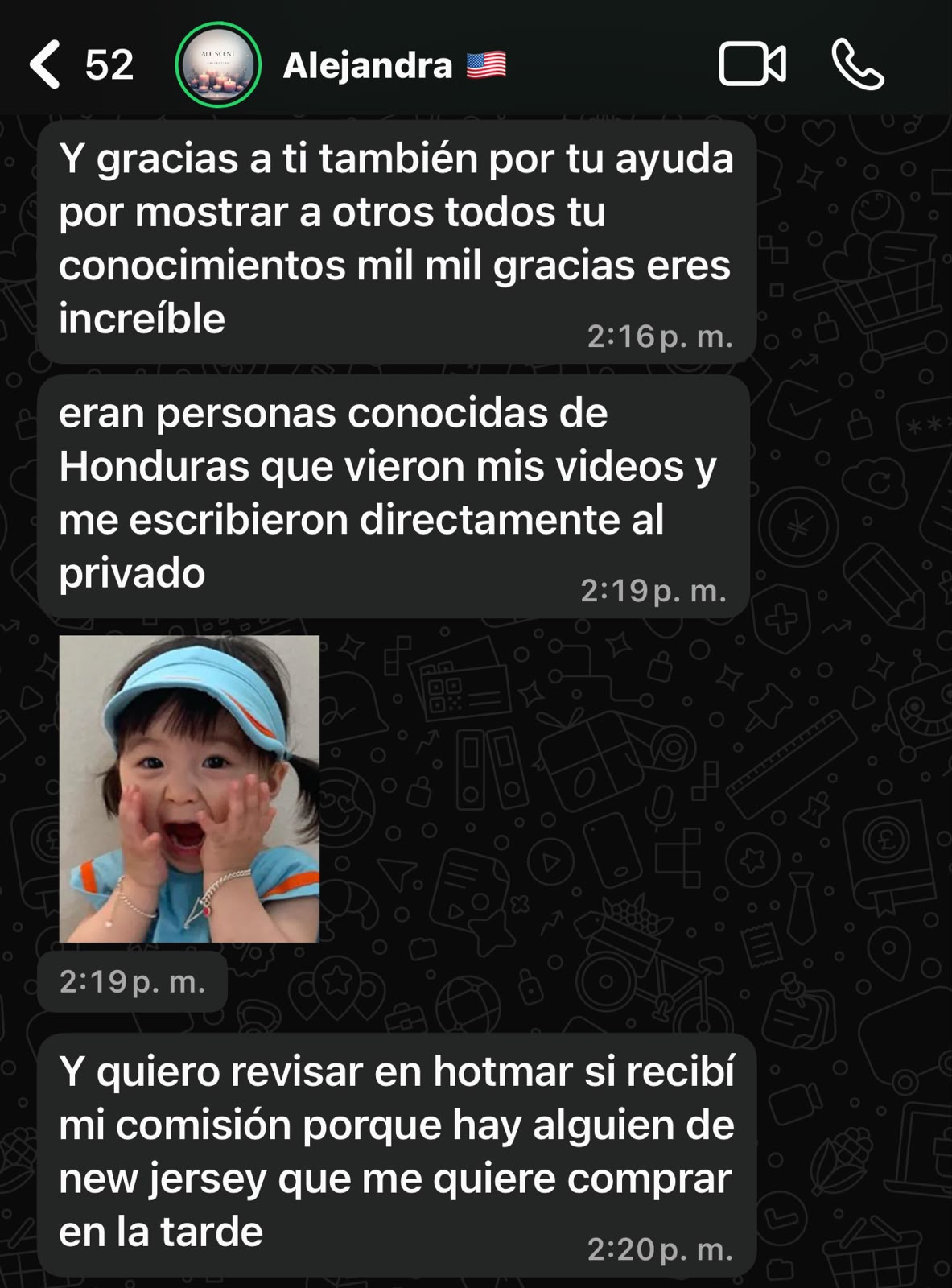 Testimonio de alumna 3